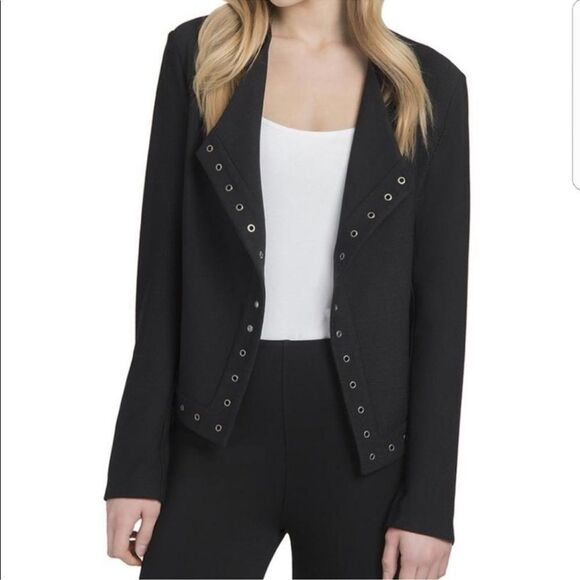 LYSSE JORY GROMMET MOTO JACKET - Picture 1 of 4